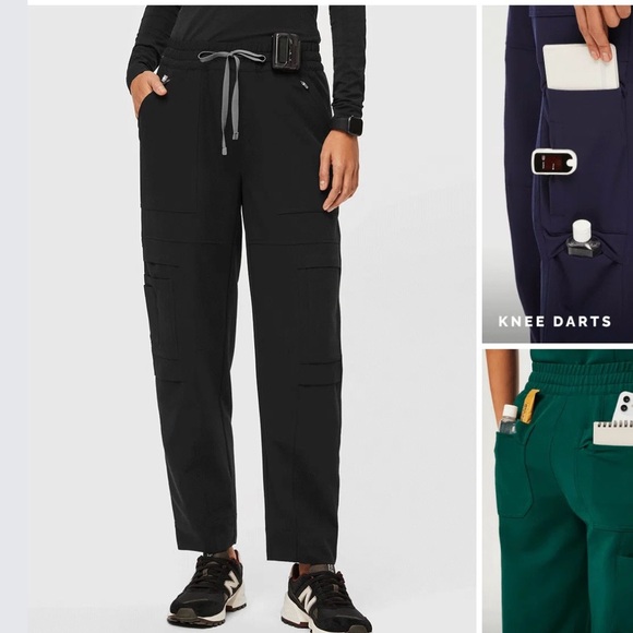 Navy 23-Pocket - Barrel Scrub Pants - Regular length - Picture 3 of 6